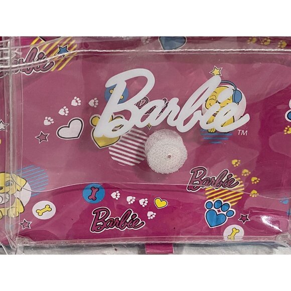 Mattel Barbie Purse Bag Kids Backpack Yellow Dog Carrier Blue Pink Vinyl - Picture 6 of 9